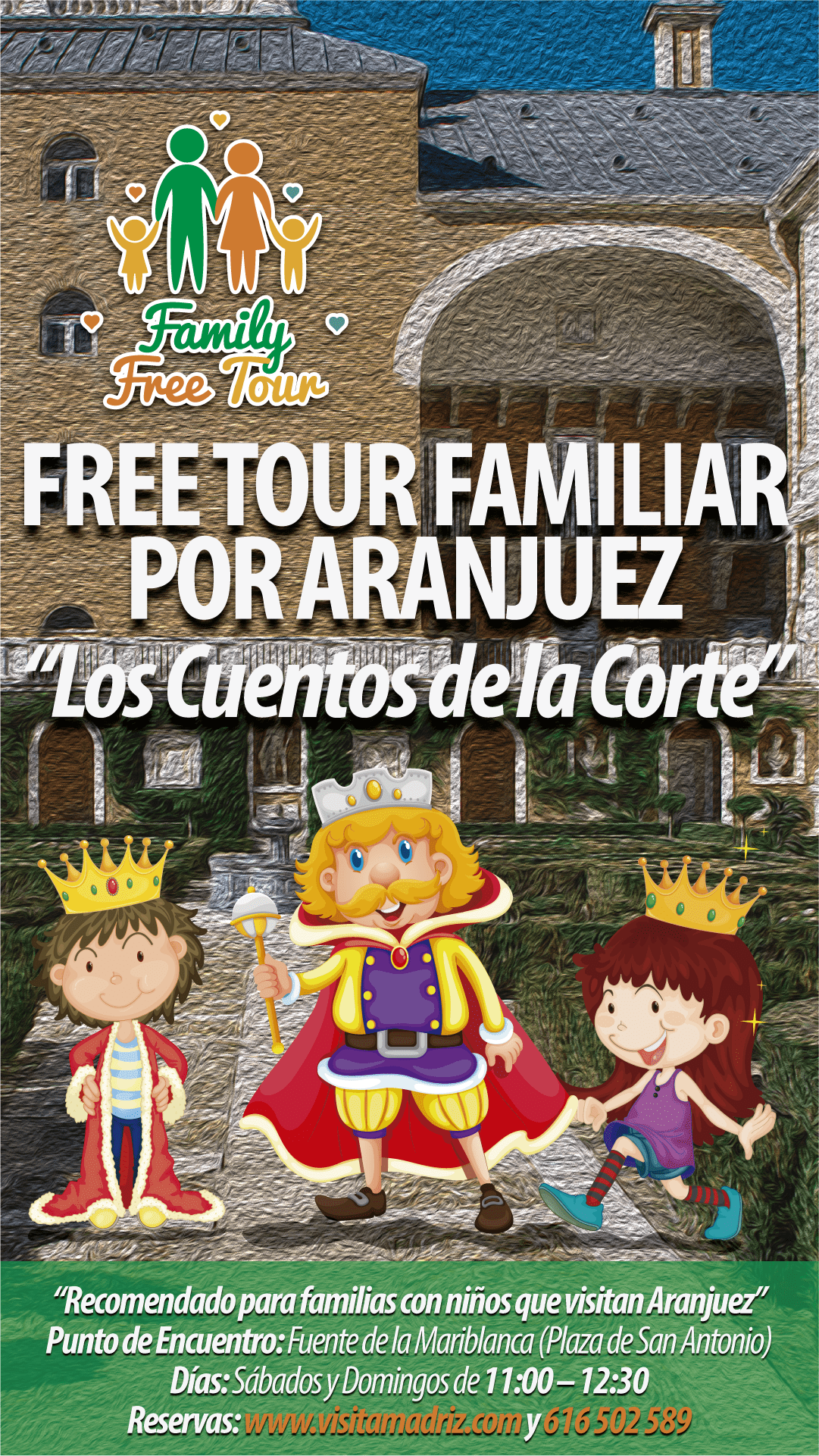 Family Free Tour Aranjuez