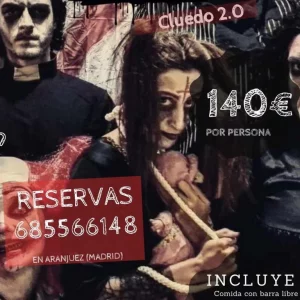 Casa de los Horrores de Aranjuez - Cluedo 2.0