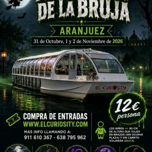 Crucero en El Barco de la Bruja de Aranjuez