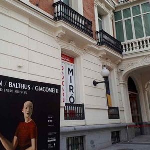 Entrada a la Fundación MAPFRE de Madrid