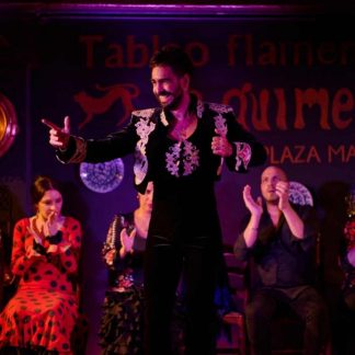 Espectáculo flamenco en el Tablao La Quimera