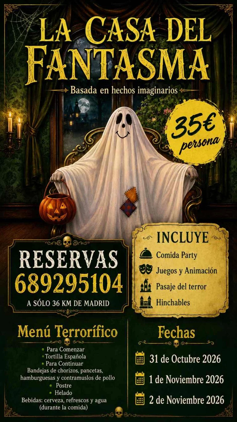 La Casa del Fantasma Halloween Eurofiestas
