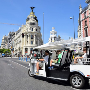 Tour en tuk tuk por Madrid