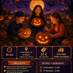 La Huerta Encantada - Halloween Aranjuez 2026