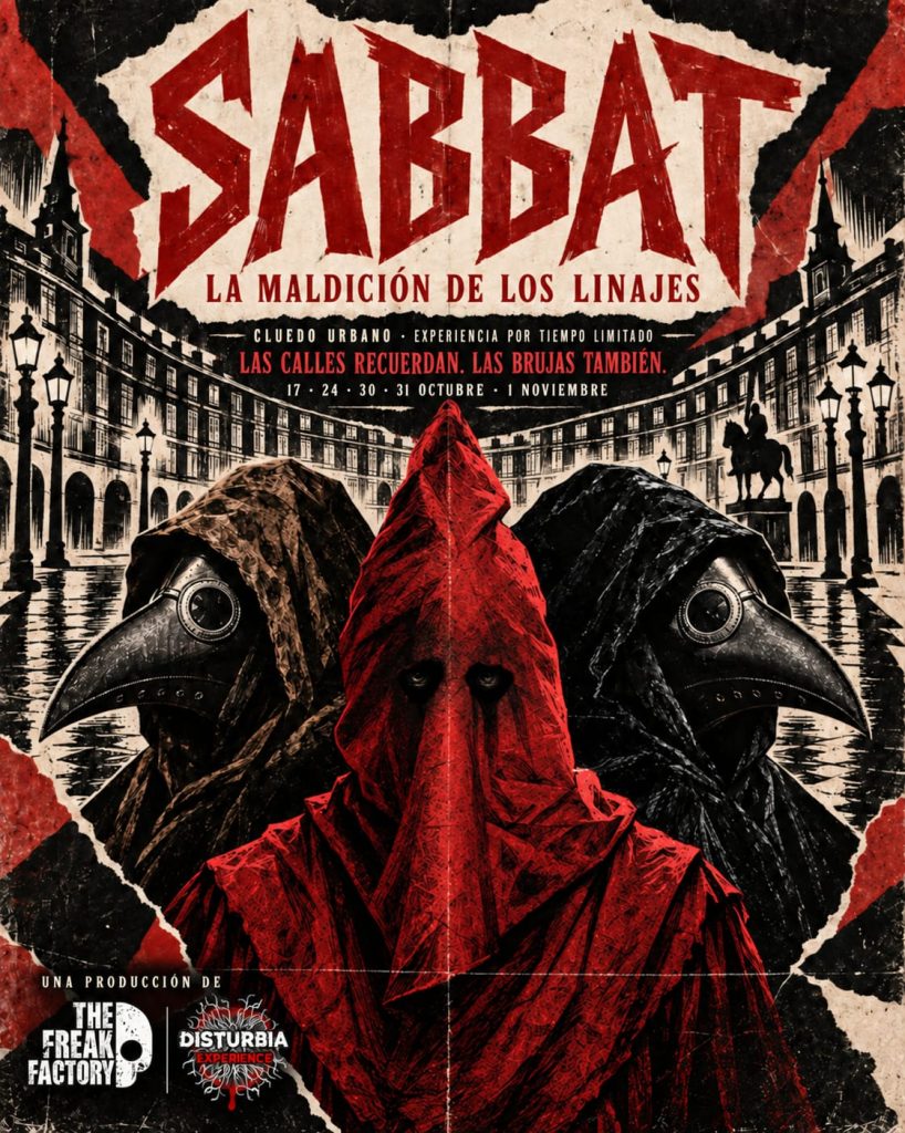 Planes de Ocio, Turismo y Actividades en la Comunidad de Madrid 1 Sabbat: Cluedo Urbano en Madrid