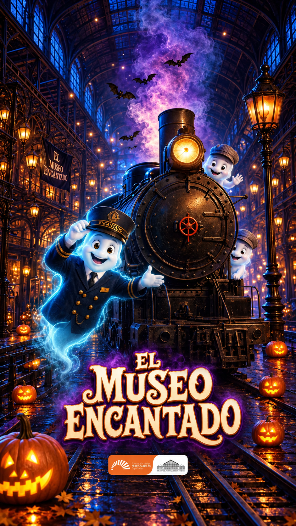 El Museo Encantado de Madrid – Halloween en el Museo del Ferrocarril 2026 1 El Museo Encantado de Madrid – Halloween en el Museo del Ferrocarril 2026